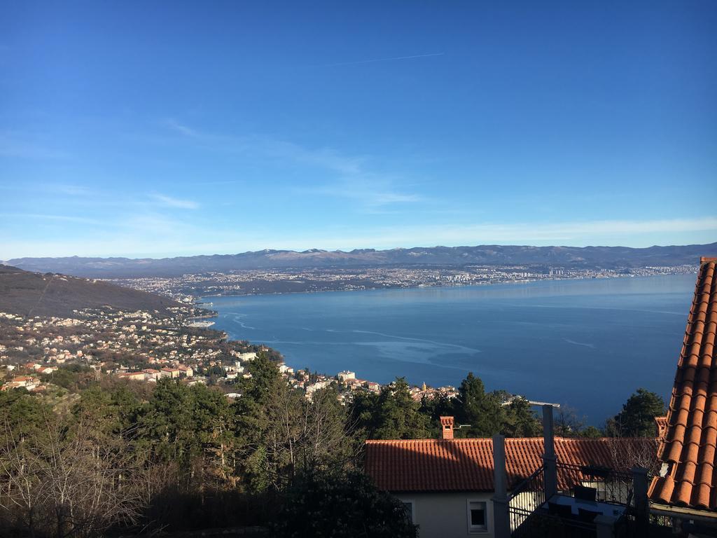 House Anastazia With Spectacular View Lovran Exterior foto