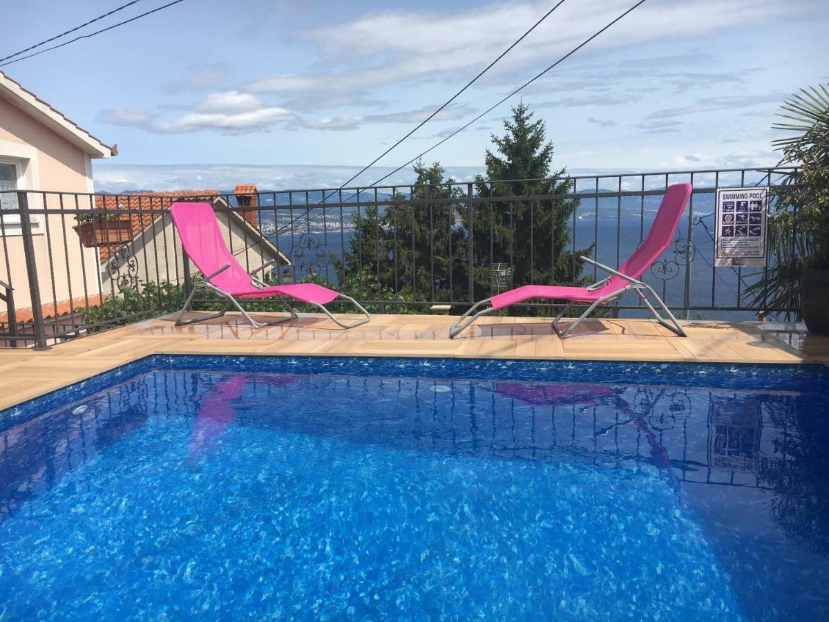House Anastazia With Spectacular View Lovran Exterior foto