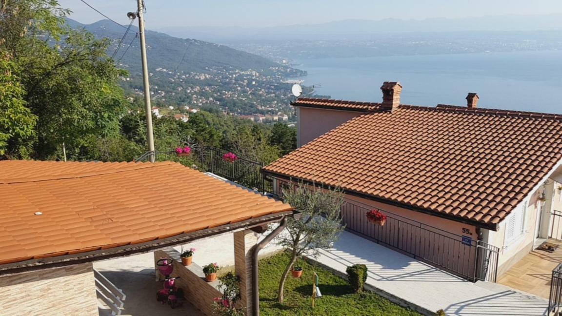 House Anastazia With Spectacular View Lovran Exterior foto