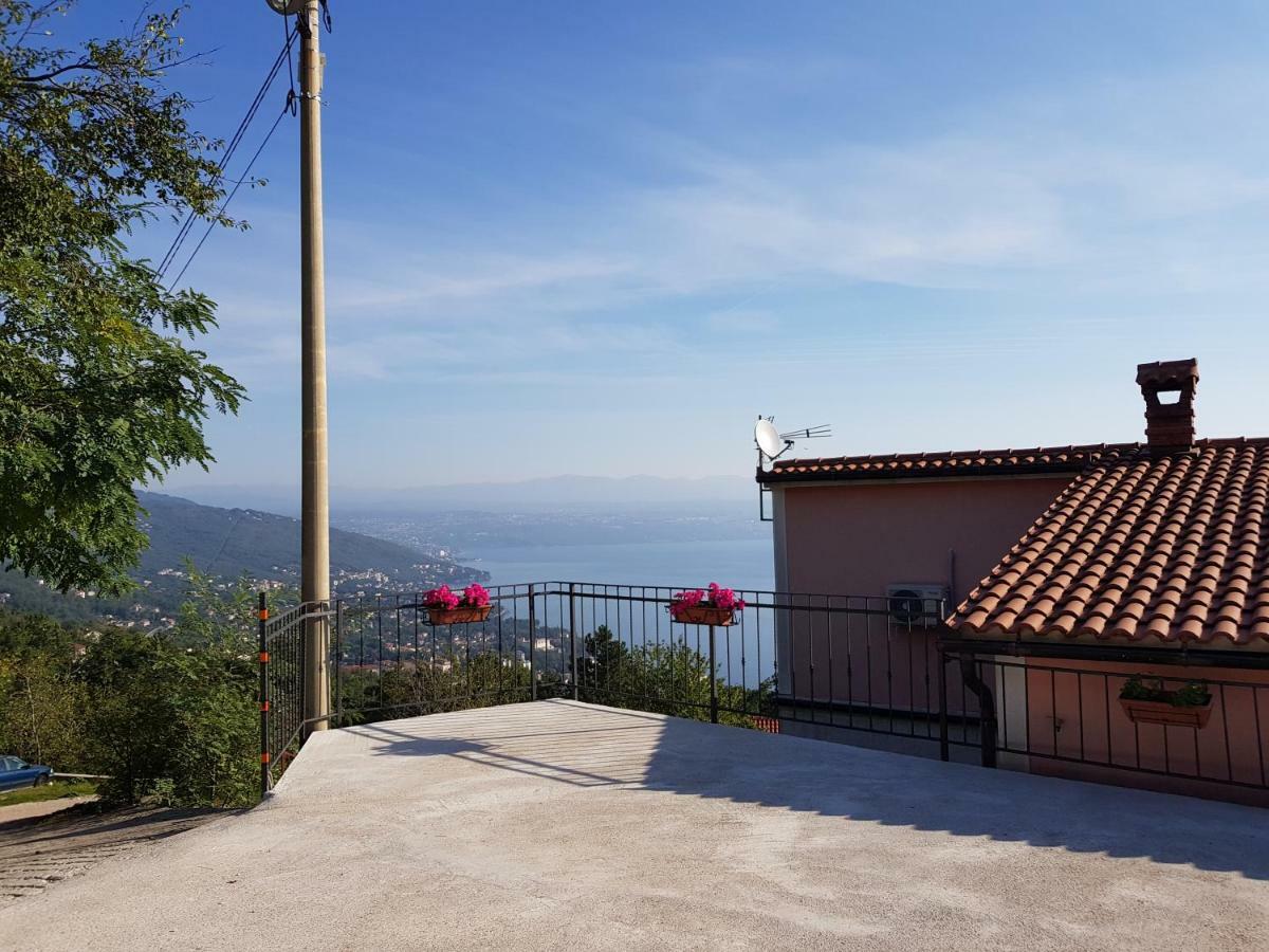 House Anastazia With Spectacular View Lovran Exterior foto